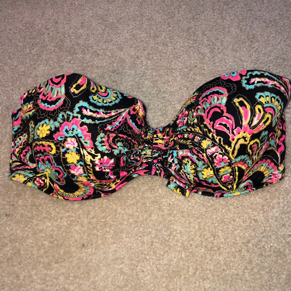 Victoria Secret Swim Top Multicolor